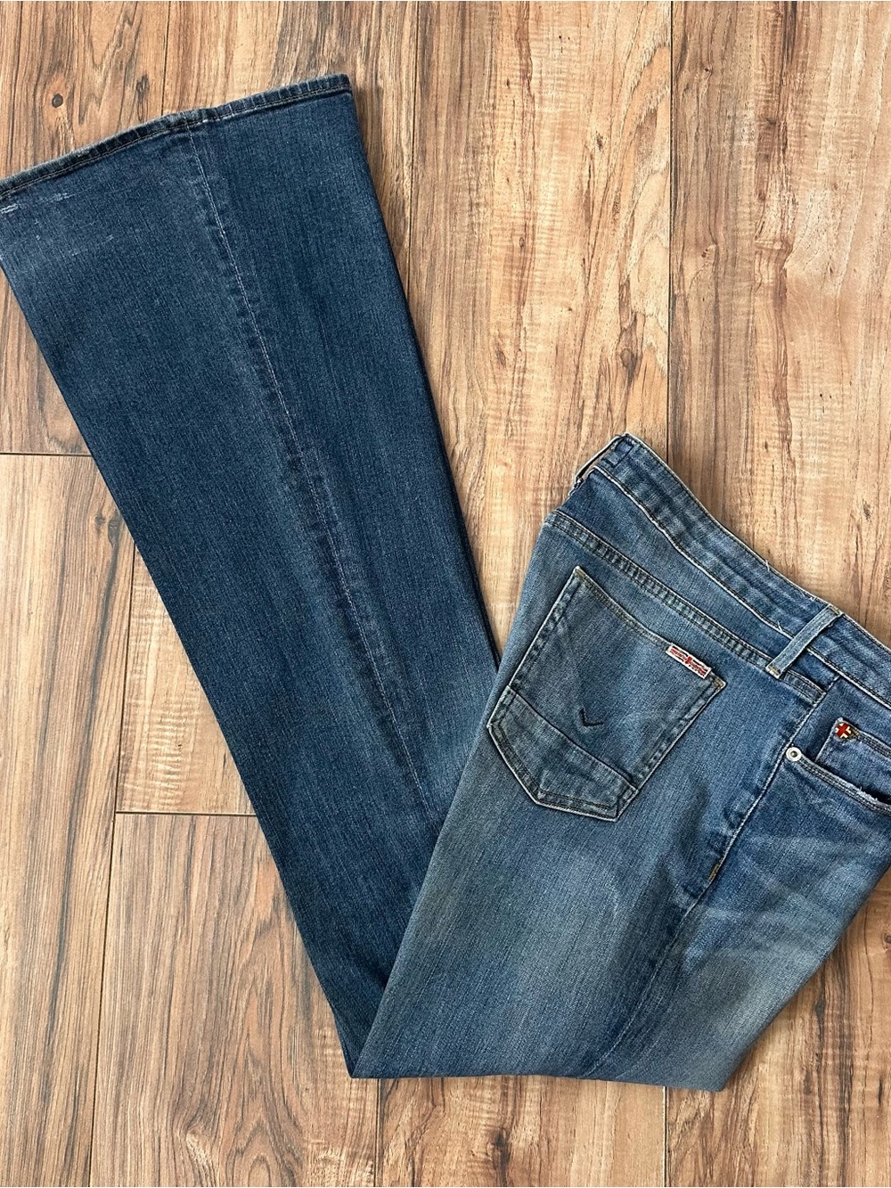 Vintage Y2K Hudson Mia 5 Pocket Flare Jeans 31 x 35